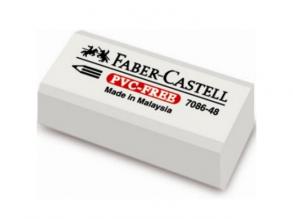 Faber-Castell: PVC mentes radír celofánvédővel