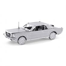 Ford Mustang Coupe 1965, ezüst - fém építő