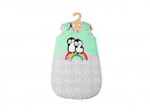 Pingvines baba hálózsák 28-35 cm babákhoz