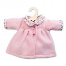 Játékbaba télikabát, 28-35 cm, rózsaszín