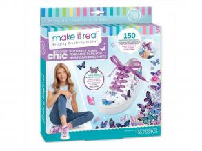 Make It Real: Sticker Chic Cipődíszítés - Pillangók