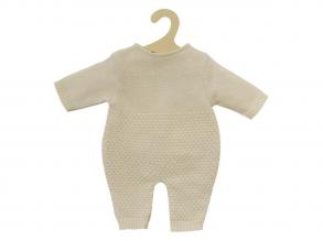 Babakötény, ekrü színű, 28-35 cm, kötött