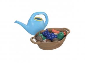 Green Toys színváltós vízi játék szett, kék