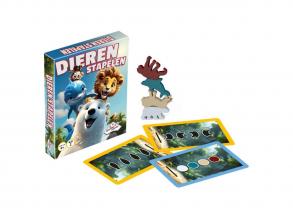 Állatos toronyépítő játék  2 játékos