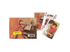 Művész römi kártya - Renoir Zongora leckék 2x55 lap - Piatnik