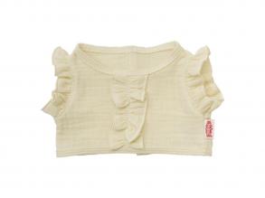 Fodros babaruha, ecru, 35-45 cm