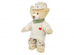 Baba sapka szív konfetti, 3545 cm