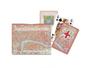 Luxus römi kártya - London térképe 1831 2x55 lap - Piatnik