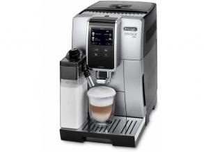 DeLonghi ECAM380.85.SB Dinamica Plus ezüst tejhabosítóval automata kávéfőző
