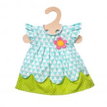 Játékbaba virágos ruhácska, 35-45 cm