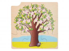 Rolf 4 rétegű puzzle, növekedő fa, 36 db.