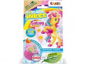 Craze Inkee: Galupy unikornis vegán fürdőgolyó meglepetés figurával