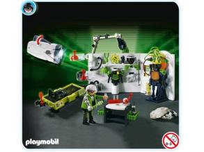 Gengszter labor multifunkcionális zseblámpával - playmobil 4880