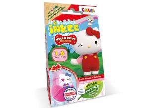 Craze Inkee: Vegán fürdőgolyó csomag gyűjthető Hello Kitty figurával - Dinnye aromával