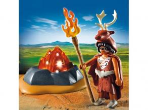 A tűz őre és tűzszikla LED-el playmobil 5104