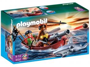 Kalózcsónak pörölycápával - playmobil 5137