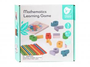 Classic World Fa matematikai játék, 67 db