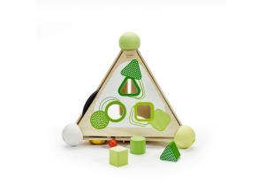 Classic World fa foglalkoztató piramis