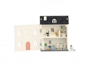 Classic World retró fa babaház, 36 darabos