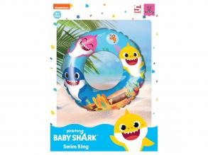 Baby Shark úszógumi, 43 cm