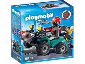 Csörlős quad 6879 - Playmobil