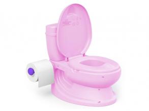 WC bili hanggal - rózsaszín, 37 x 24 x 37 cm