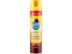 Pronto Wood Classic 250ml aeroszolos bútorápoló spray