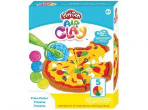 Play-Doh: Air Clay levegőre száradó gyurma szett - pizza készítés