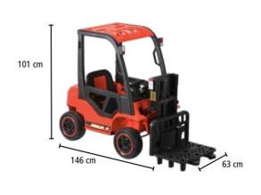 HECHT 52108RED AKKUMULÁTOROS GYEREK TARGONCA
