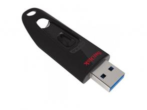 Sandisk 128GB USB3.0 Cruzer Ultra Fekete (124109) Flash Drive