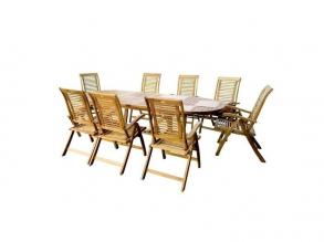 HECHT ROYAL SET asztal (székek nélkül)