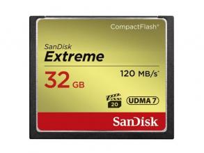Sandisk 32GB Compact Flash Extreme memória kártya