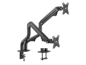 Gembird MA-DA2-02 17"-32" kétkaros asztali monitor tartó konzol