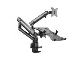 Gembird MA-DA3-02 Full-motion asztali monitor/notebook tartó konzol