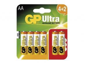 GP B1921MM Ultra alkáli AA (LR6) ceruza elem 4db+2db/bliszter