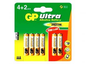 GP mikroceruza elem 4 +2db /blisz. 24AU Ultra