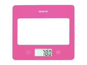 Sencor SKS 5028RS pink konyhai mérleg