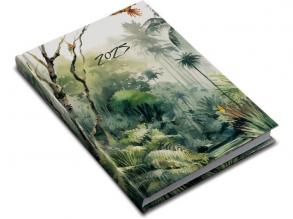 Realsystem 2025-ös 2-Day 5441-67 Tropical B6 kétnapos beosztású zsebnaptár