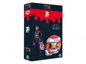 3D puzzle: Formula-1 Max Verstappen sisakja, 30x25x23 Cm