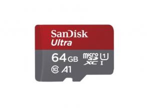 Sandisk 64GB SD micro (SDXC Class 10 UHS-I) Ultra Android memória kártya