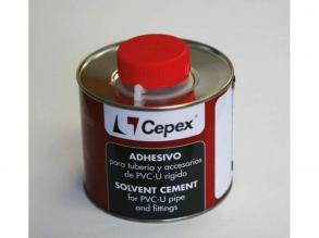 PVC ragasztó ecsettel 500 grammos