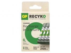 GP B50444 Eco E441+ 4xAA ReCyko 2100mAh akkumulátor töltő