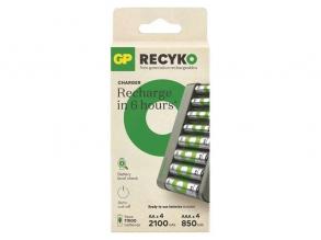 GP B50829 Eco E821 + 4×AA 2100 + 4×AAA 850 akkumulátor töltő