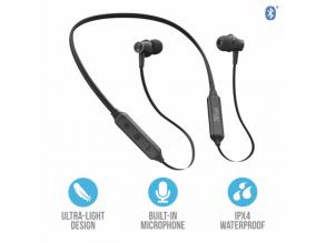 Trust Ludix Lightweight Bluetooth wireless fekete sport headset