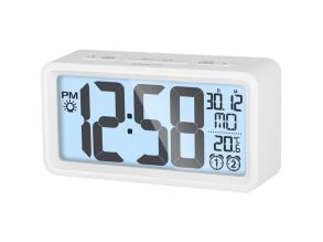Sencor SDC 2800 W fehér digitális ébresztőóra hőmérővel