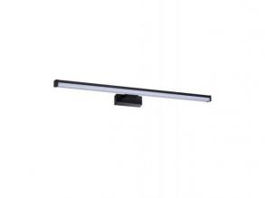LED lámpatest , tükörvilágítás , 12 Watt , 60 cm , természetes fehér , fekete , IP44 , ASTEN
