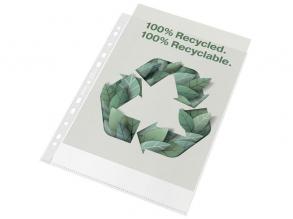 Esselte Recycled A4 narancsos 100db lefűzhető genotherm