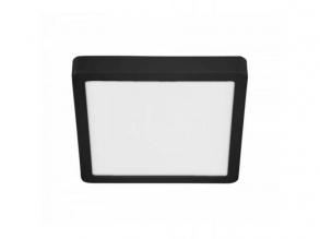 LED panel , 20.5W , falon kívüli , négyzet , természetes fehér , fekete keret , IP44 , EGLO , FUEVA 5 , 30762