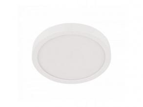 LED panel , 20.5W , falon kívüli , kerek , természetes fehér , fehér keret , IP44 , EGLO , FUEVA 5 , 30891