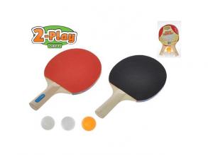 Ping-Pong ütő szett 3db labdával
